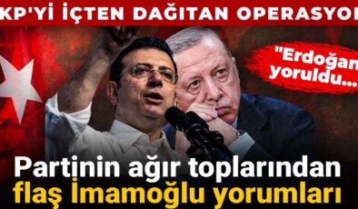 AKP’nin ağır toplarından flaş İmamoğlu yorumları! ‘Erdoğan yoruldu’ ‘Türkmenistan üzere…’