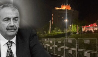 Başkan’ın merasimi öncesi Seyahat Parkı kapatıldı