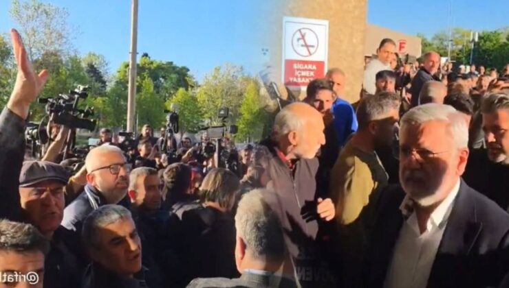 Başkan’ın vefat ettiği hastaneye giden Mehmet Metiner yuhalandı