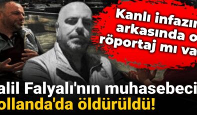Kanlı infazın gerisinde o röportaj mı var? Falyalı’nın muhasebecisi Hollanda’da öldürüldü