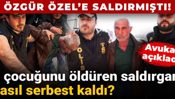 Özgür Özel’e saldırmıştı! 2 çocuğunu öldüren saldırgan nasıl hür kaldı?