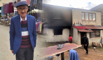 Giresun’da acı olay: Yalnız yaşadığı meskeninde çıkan yangında öldü