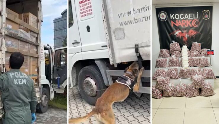 Kamyondan binlerce hap çıktı: 1 kişi tutuklandı