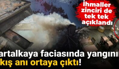 Kartalkaya faciasında yangının çıkış anı ortaya çıktı! İhmaller zinciri de tek tek açıklandı