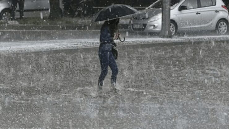 Meteorolojiden gök gürültülü sağanak yağış uyarısı!