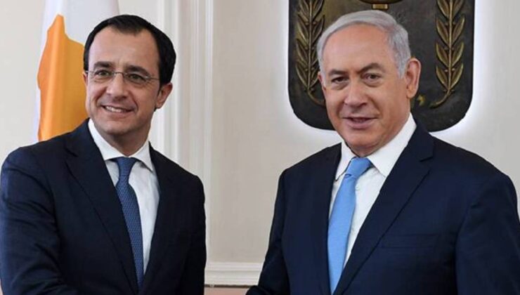 Netanyahu, GKRY lideri Hristodulidis ile görüştü