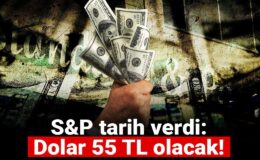 S&P tarih verdi: Dolar 55 TL olacak!