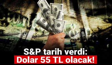 S&P tarih verdi: Dolar 55 TL olacak!