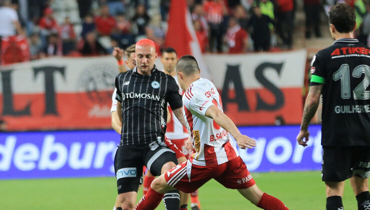 Süper Lig’de bol aksiyonlu maç