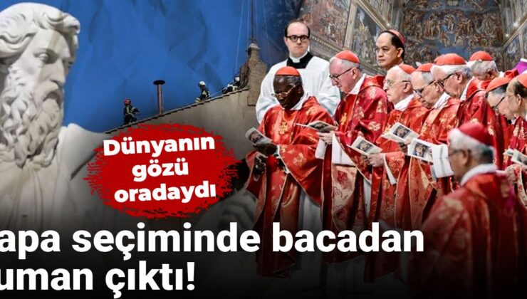 Papa seçiminde bacadan duman çıktı! Dünyanın gözü oradaydı